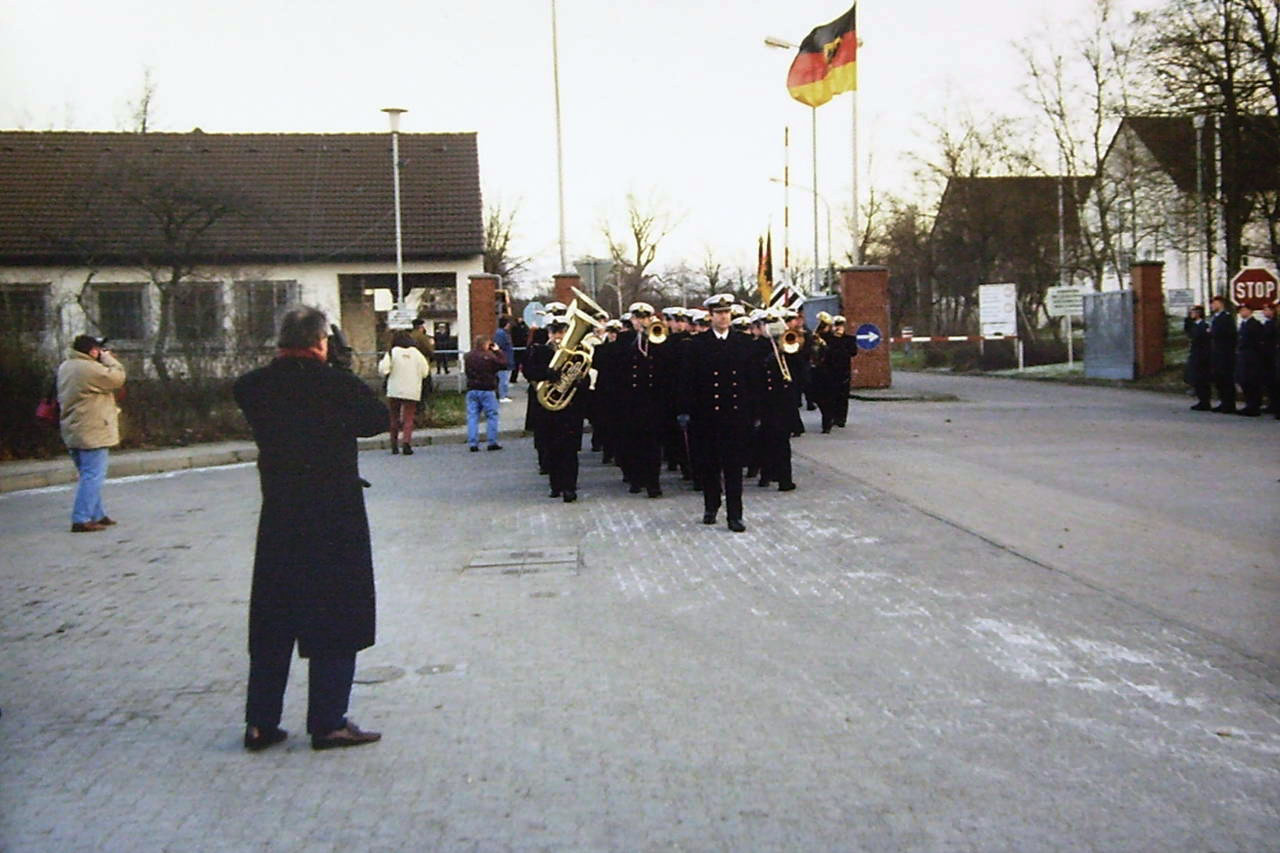 Ausmarsch FSK, 1996, Foto: Naber, , Quelle: ploenerpioniere.de