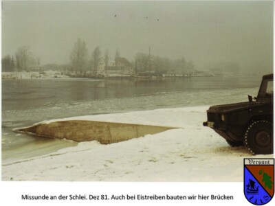 Missunde Schlei, Dez. 1981